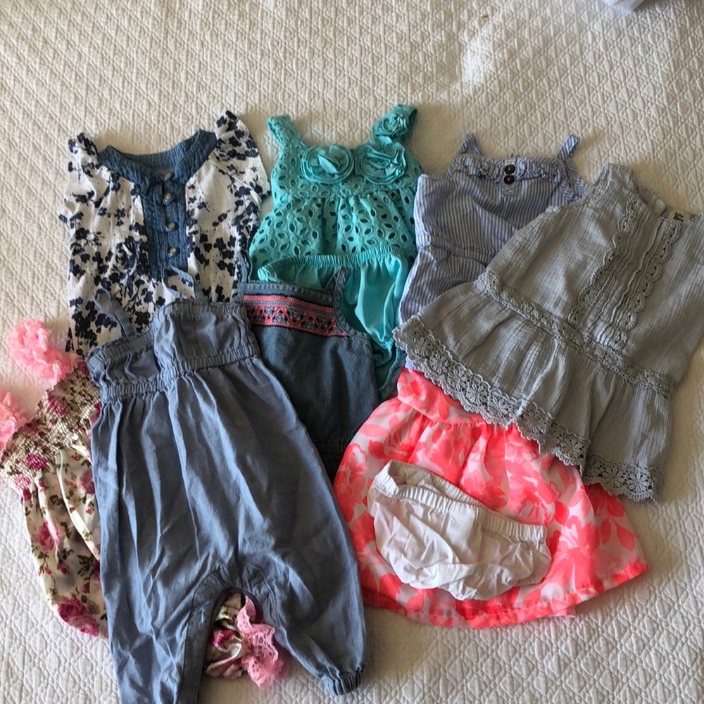 3-6 month girl clothes bundle